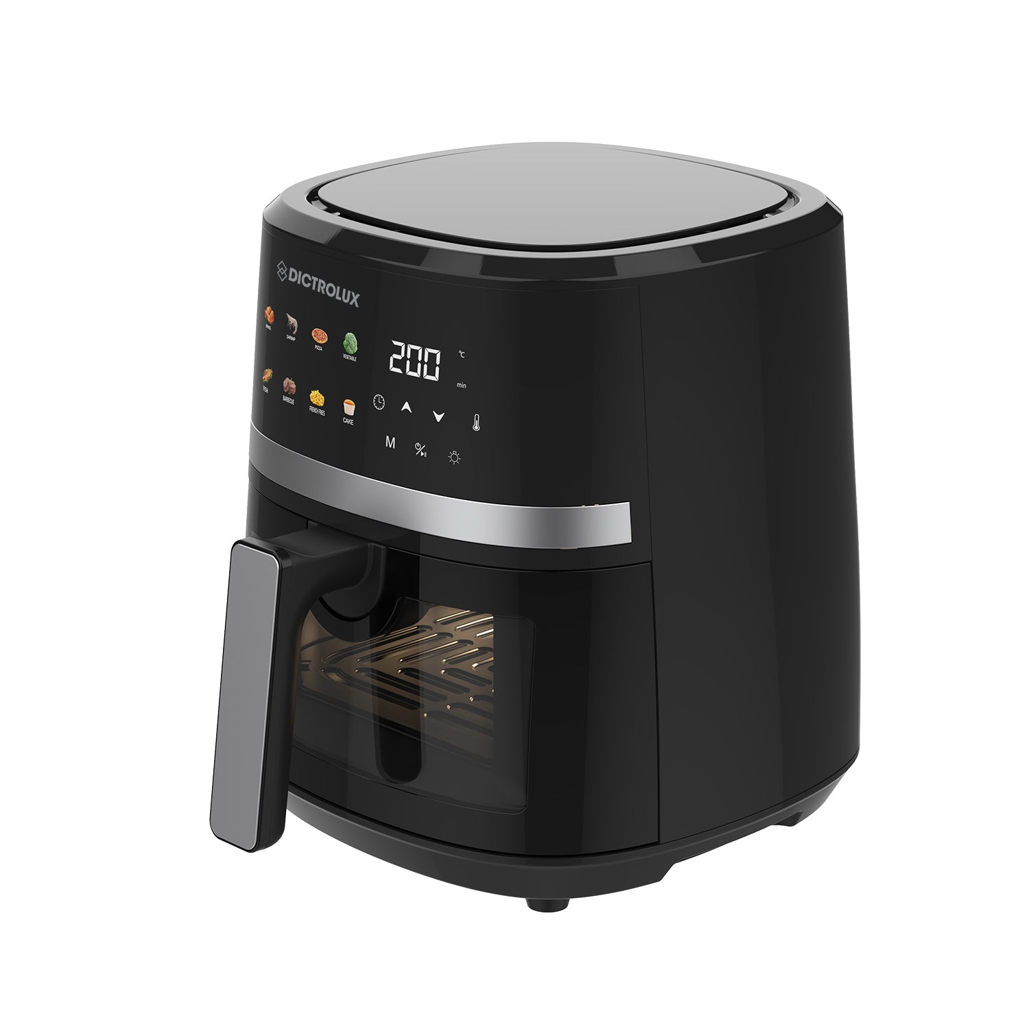 DICTROLUX - Friggitrice ad aria Quick Fryer One 3,8 litri 1450 Watt